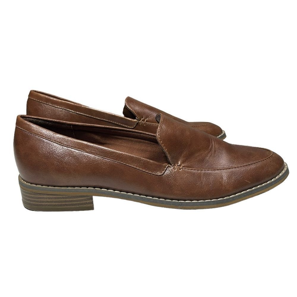 Indigo Classic Brown Leather Loafers